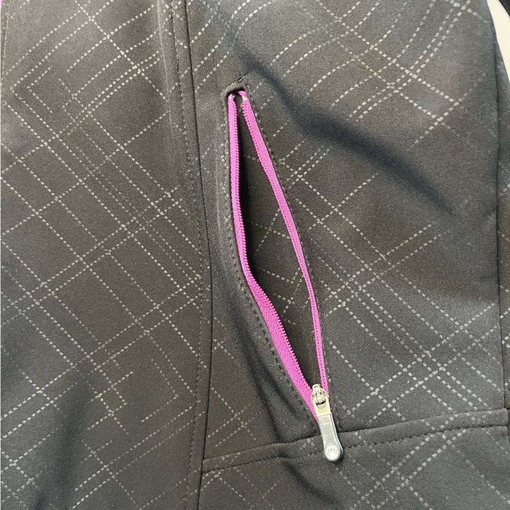 Black Jacket with Purple Accents - Picture 8 of 8
